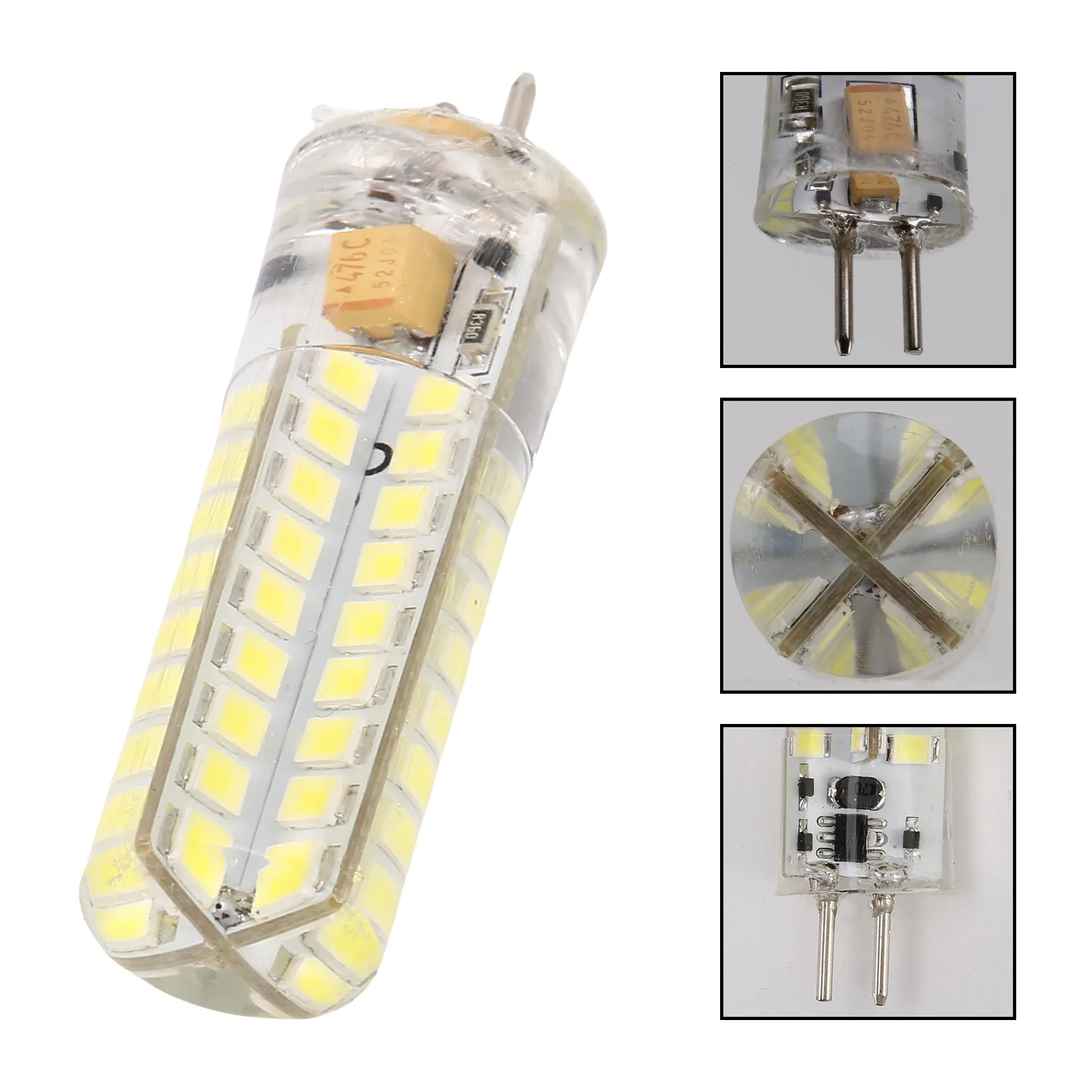 Lo-ok 2x 6.5W GY6.35 LED Bulbs 72 2835 SMD LED 320lm 50W Halogen Lamps Equivalent Dimmable Pure White 6000K 360 Degree Beam Angl
Lo-ok 2x 6.5W GY6.35 LED Bulbs 72 2835 SMD LED 320lm 50W Halogen Lamps Equivalent Dimmable Pure White 6000K 360 Degree Beam Angl