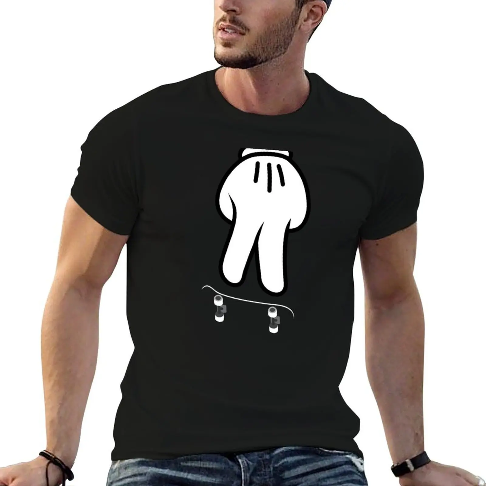 Fingerboard Cartoon Finger Skateboard Skate T-Shirt man t shirt summer man t shirts graphic T-Shirt
Fingerboard Cartoon Finger Skateboard Skate T-Shirt man t shirt summer man t shirts graphic T-Shirt