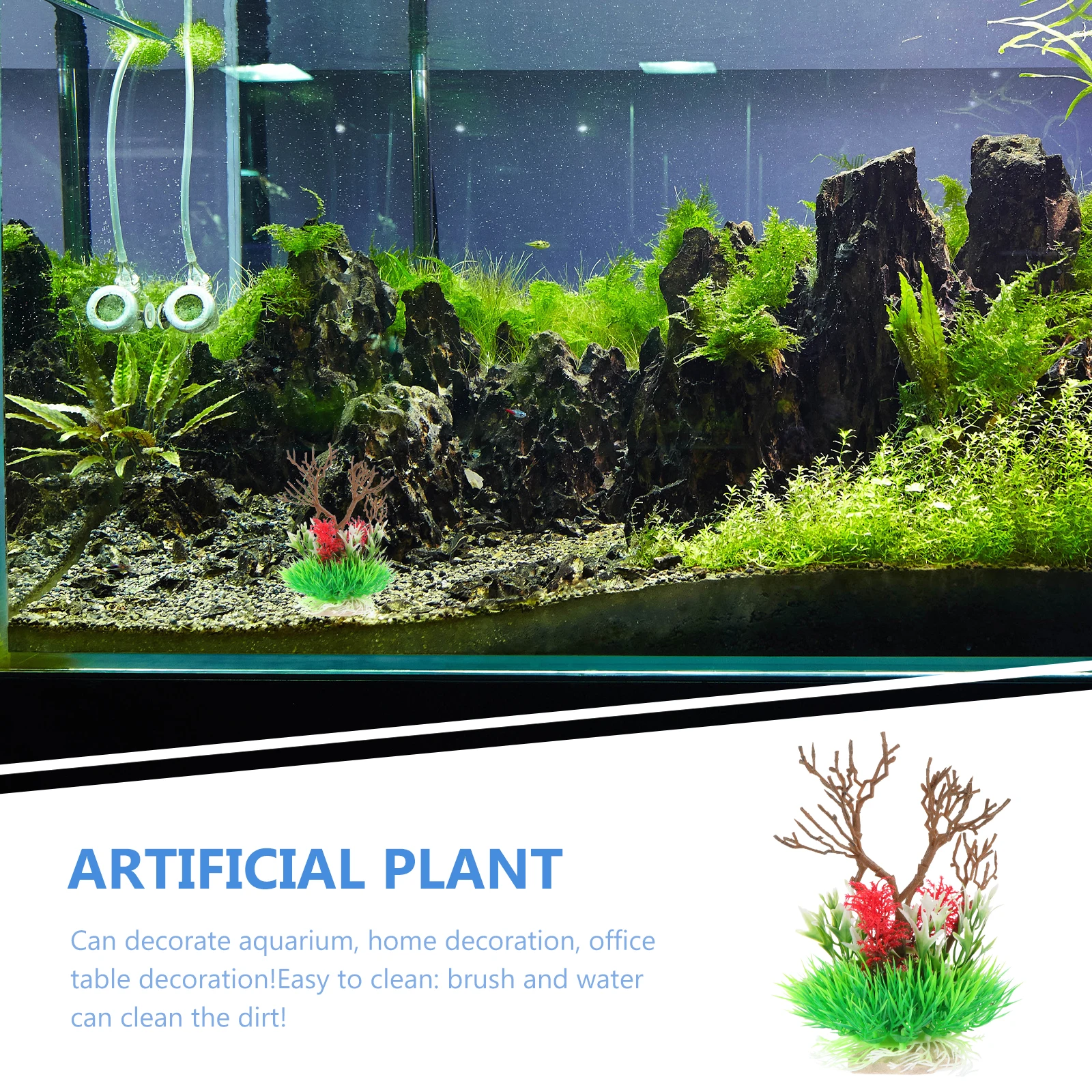 Simulated Aquatic Plant for Fish Tank Decorations Aquarium Landscaping Premium Safe Realistic Fadeless Underwater Resin
Simulated Aquatic Plant for Fish Tank Decorations Aquarium Landscaping Premium Safe Realistic Fadeless Underwater Resin