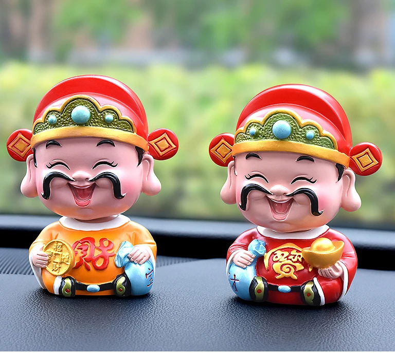 2PCS # HOME OFFICE Company SHOP CAR TOP Efficacious Money Drawing thriving business God of wealth Mammon FENG SHUI bless statue
2PCS # HOME OFFICE Company SHOP CAR TOP Efficacious Money Drawing thriving business God of wealth Mammon FENG SHUI bless statue