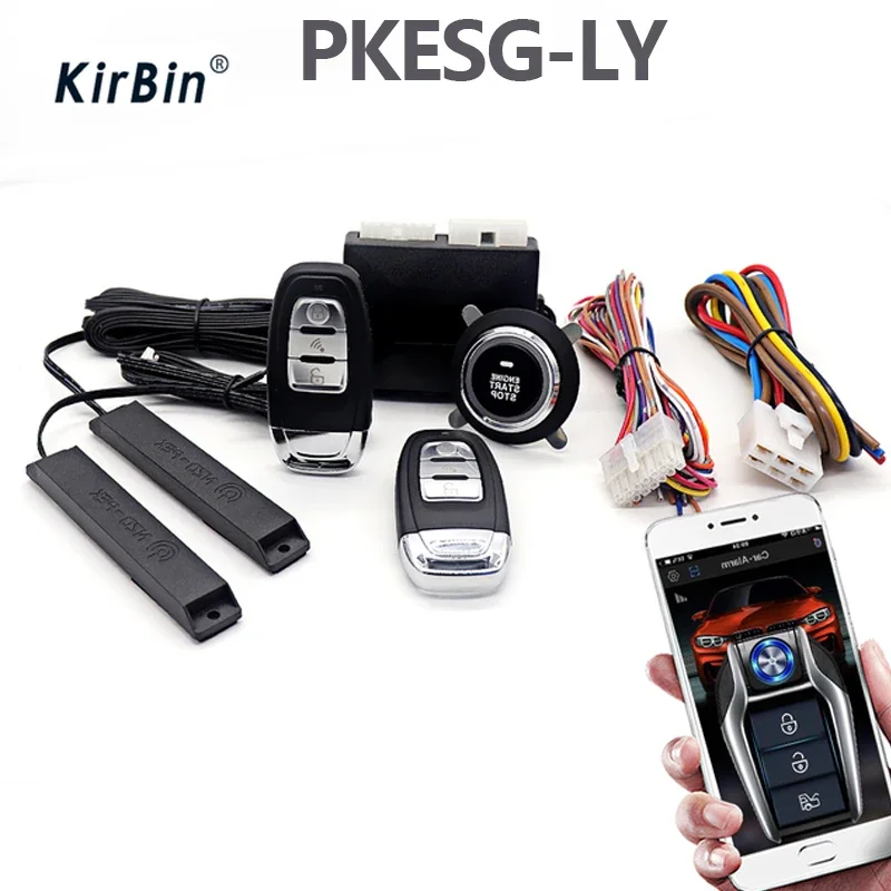 Smart Engine Stop-start Keyless Entry Central Locking Car Alarm Start-stop Button Car Remote Control By Phone Ignition 8pcs/set
Smart Engine Stop-start Keyless Entry Central Locking Car Alarm Start-stop Button Car Remote Control By Phone Ignition 8pcs/set
