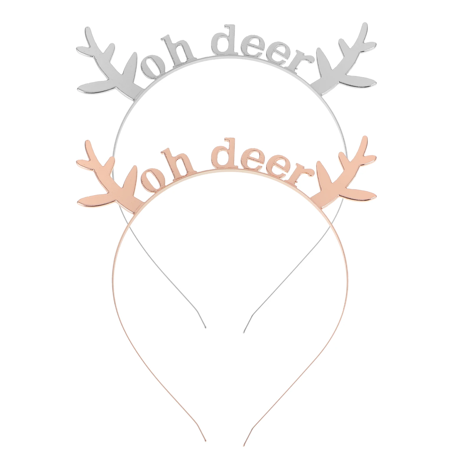 2pcs Alloy Metal Hair Hoops Antler Letter Design Durable Festival Headband For Christmas Costume Party s Hairband Xmas 
2pcs Alloy Metal Hair Hoops Antler Letter Design Durable Festival Headband For Christmas Costume Party s Hairband Xmas