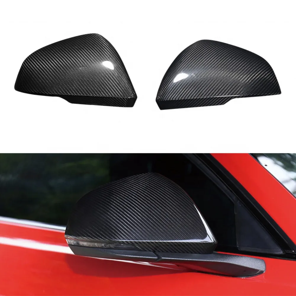 Real Carbon Fiber Mirror Cover Cap For Ford Mustang 2015-2022 with LED light United States
Real Carbon Fiber Mirror Cover Cap For Ford Mustang 2015-2022 with LED light United States