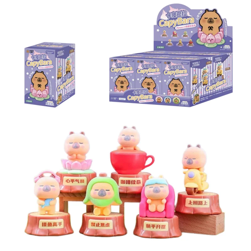 Capibala PIMOO Surprise Flocking Style Blind Box Figurine Cutes Dolls Car Home Desktop Model Figures Ornament Toy Birthday Gift
Capibala PIMOO Surprise Flocking Style Blind Box Figurine Cutes Dolls Car Home Desktop Model Figures Ornament Toy Birthday Gift