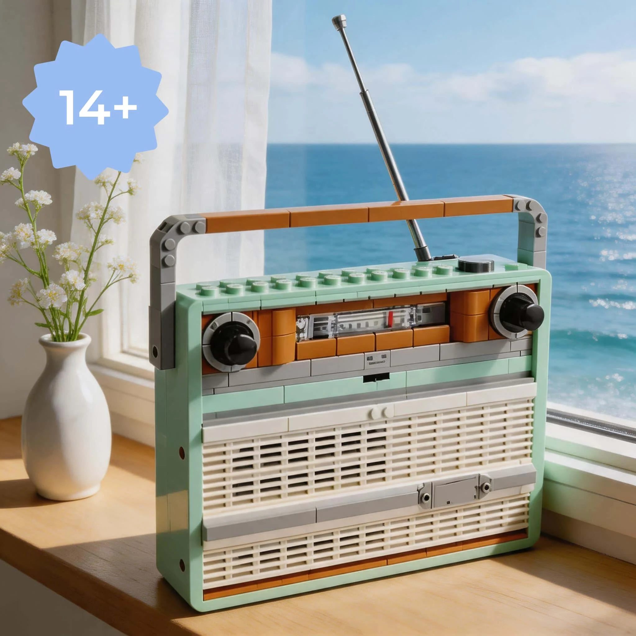 2026 new creative home decoration classic art cute retro radio modeling crafts MOC building street view building block model toy
2026 new creative home decoration classic art cute retro radio modeling crafts MOC building street view building block model toy