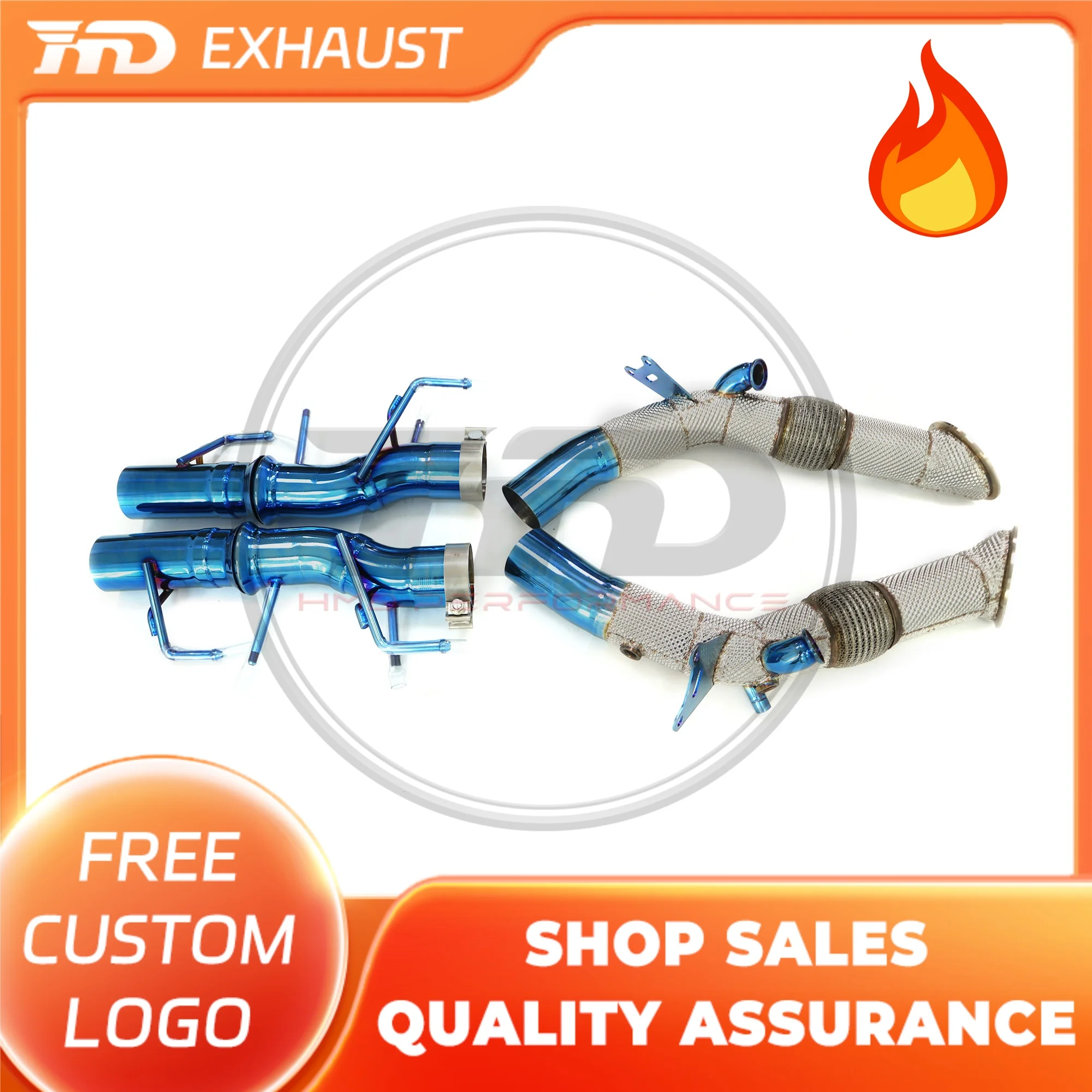 HMD Stainless steel Exhaust System Performance Catback Full exhaust for Ferrari SF90 2019+ Without Valves
HMD Stainless steel Exhaust System Performance Catback Full exhaust for Ferrari SF90 2019+ Without Valves