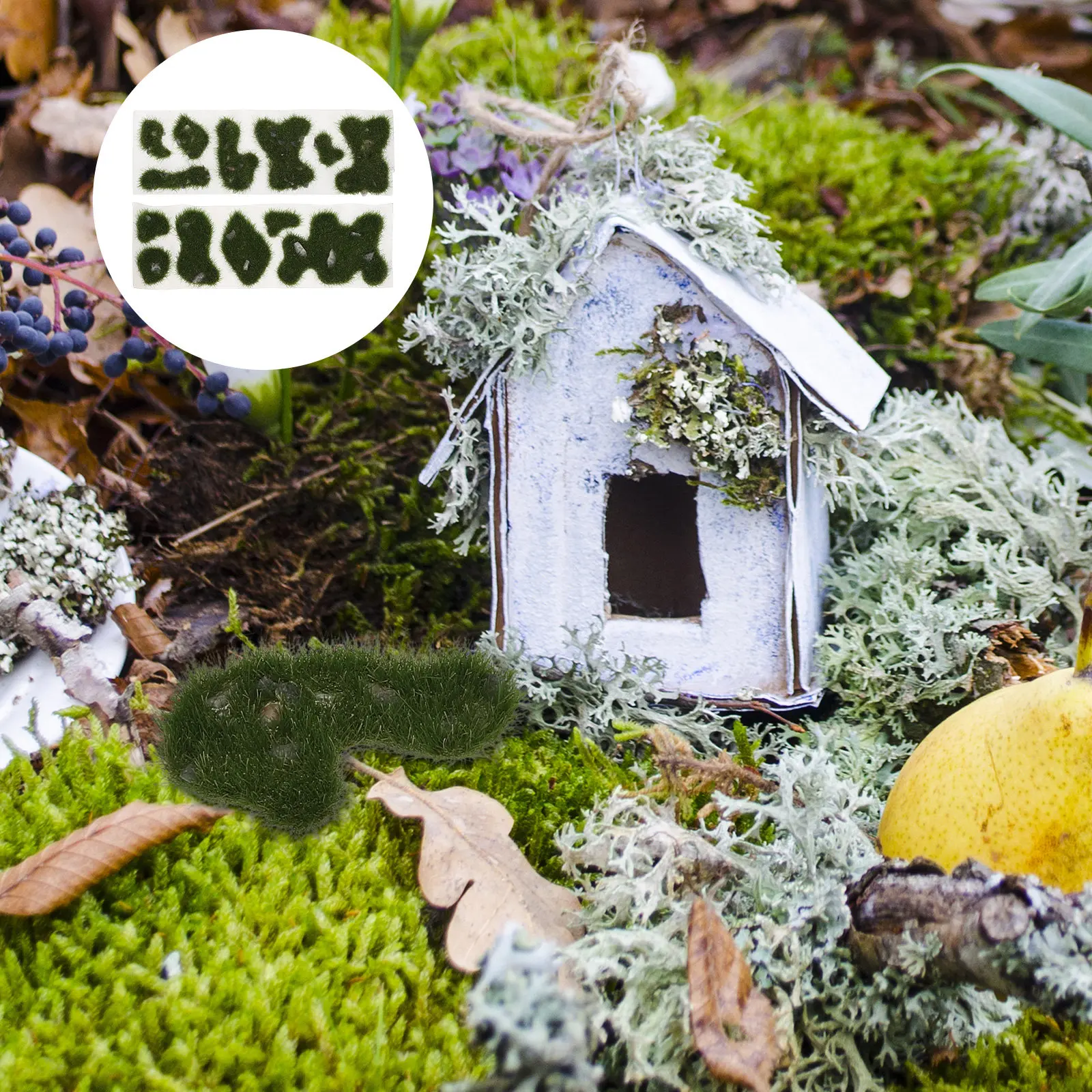 2Pcs Self Adhesive Artificial Grass Tufts Micro Landscape Green Clusters for Miniature Scenery Diorama Railroad Terrain Craft
2Pcs Self Adhesive Artificial Grass Tufts Micro Landscape Green Clusters for Miniature Scenery Diorama Railroad Terrain Craft