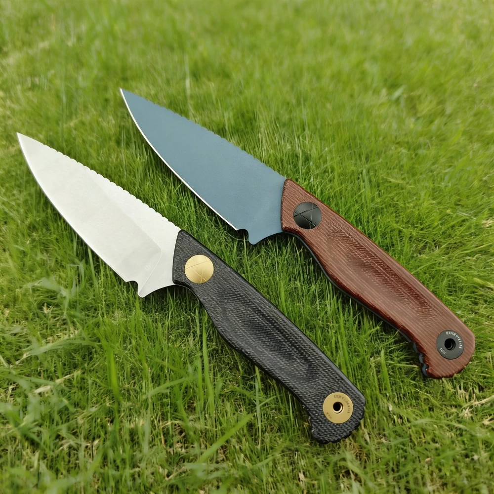 Outdoor EDC Straight Knife with Sheath Lightweight Durable Camping Tool D2 Blade Hemp Handle Utility Fixed Blade Knife
Outdoor EDC Straight Knife with Sheath Lightweight Durable Camping Tool D2 Blade Hemp Handle Utility Fixed Blade Knife