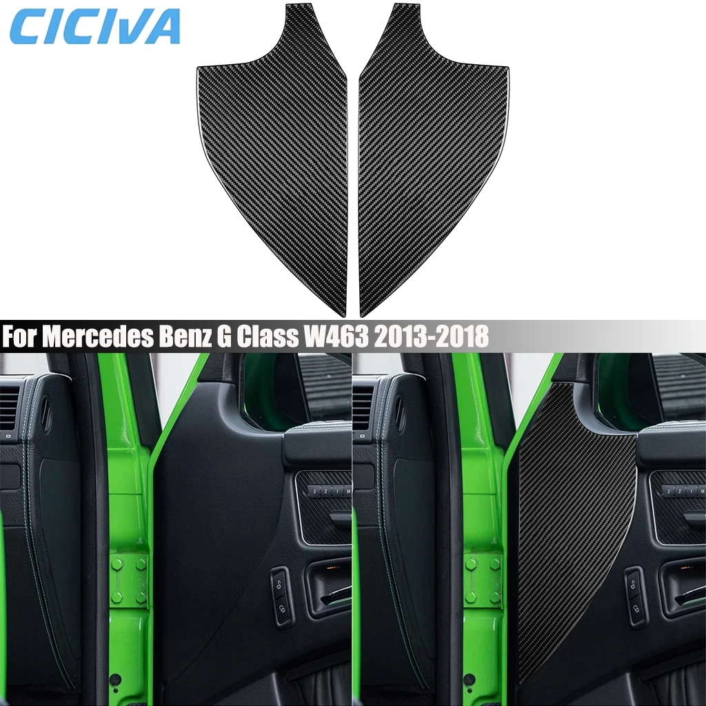 Carbon Fiber Car Accessories Dashboard Sides Door Panel Cover Sticker Interior Trim For Mercedes Benz G Class W463 2013-2018
Carbon Fiber Car Accessories Dashboard Sides Door Panel Cover Sticker Interior Trim For Mercedes Benz G Class W463 2013-2018