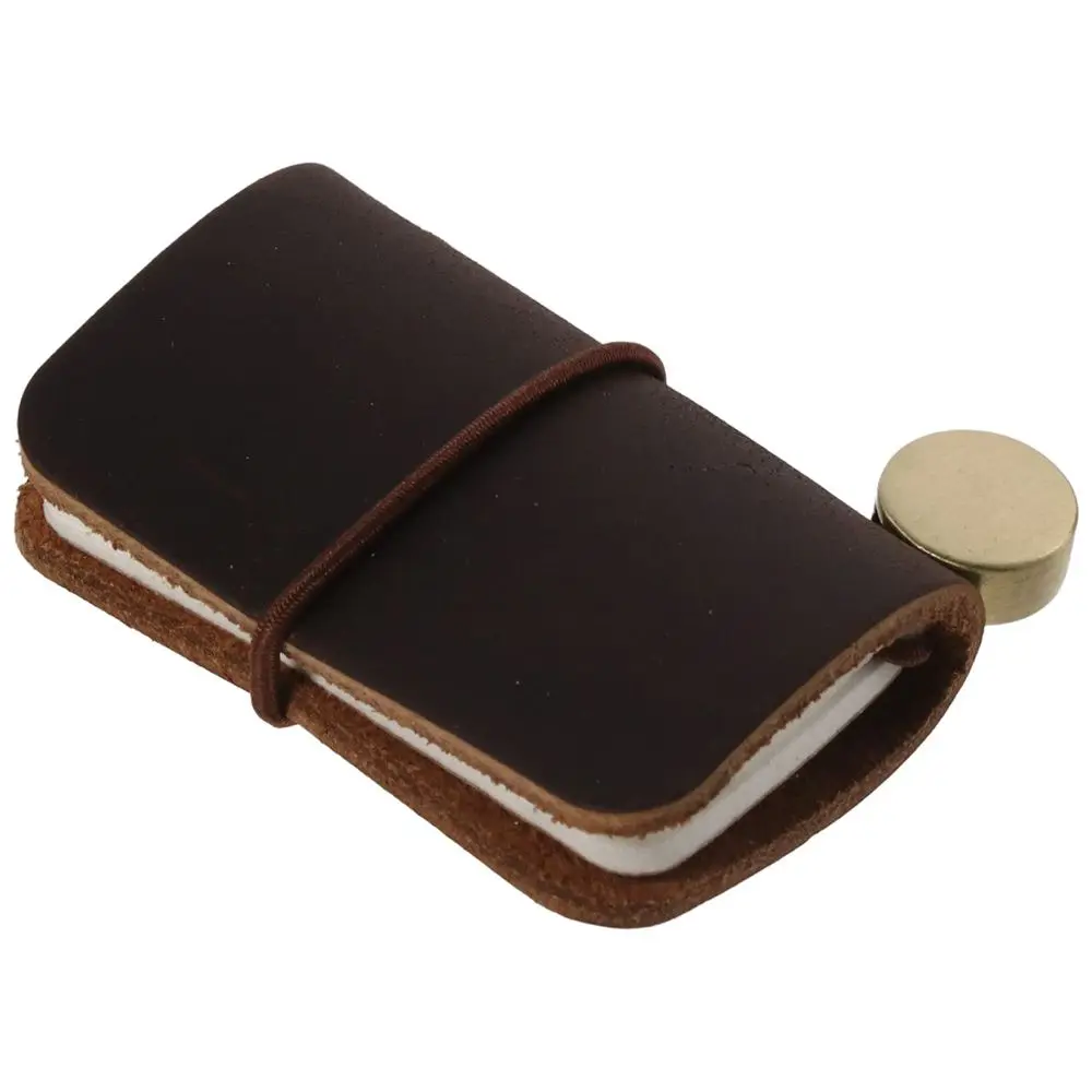 Mini Size Travelers Notebook with Leather Cover and Strap Refillable Journal Miniature Notebook Vintage Pocket Diary
Mini Size Travelers Notebook with Leather Cover and Strap Refillable Journal Miniature Notebook Vintage Pocket Diary