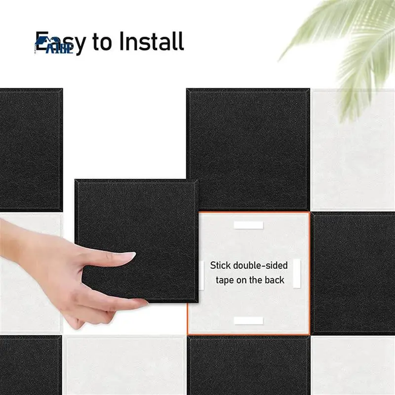 A18E-18 упаковок акустических панелей, звукоизоляционные настенные панели высокой плотности, звукопоглощающая плитка для студии звукозаписи, потолка, офиса
A18E-18 упаковок акустических панелей, звукоизоляционные настенные панели высокой плотности, звукопоглощающая плитка для студии звукозаписи, потолка, офиса