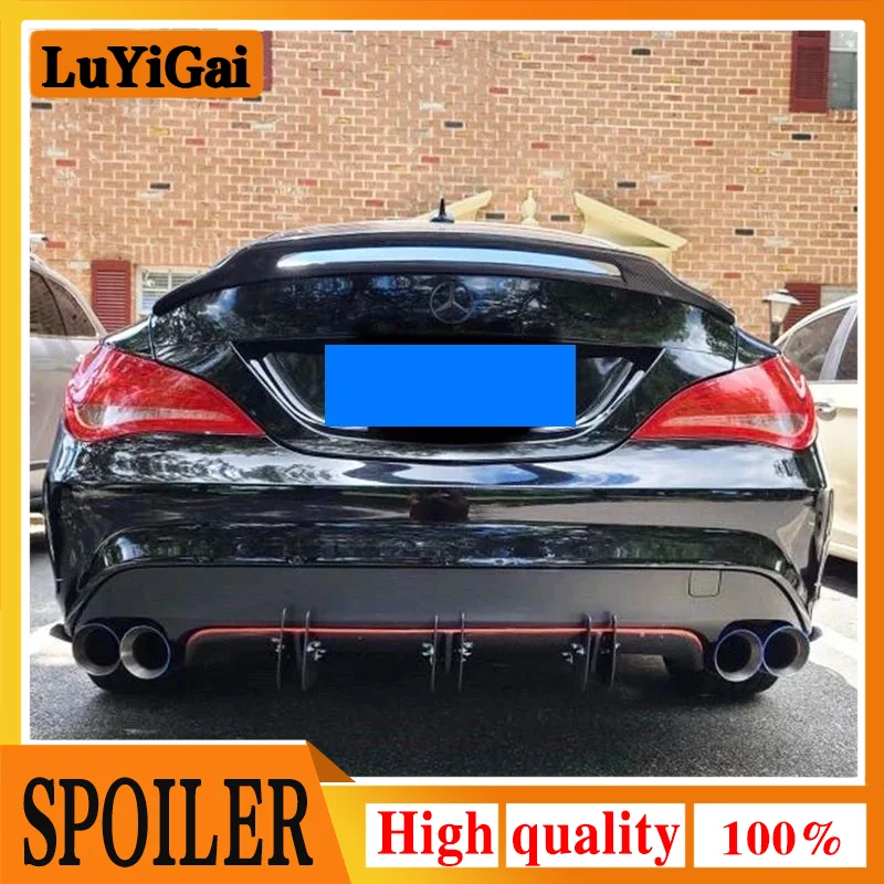 Спойлер для Mercedes Cla Cla45 W117 C117, задний спойлер для багажника из углеродного волокна Cla 200 250 260 Renntech 2013 2014 2015
Спойлер для Mercedes Cla Cla45 W117 C117, задний спойлер для багажника из углеродного волокна Cla 200 250 260 Renntech 2013 2014 2015