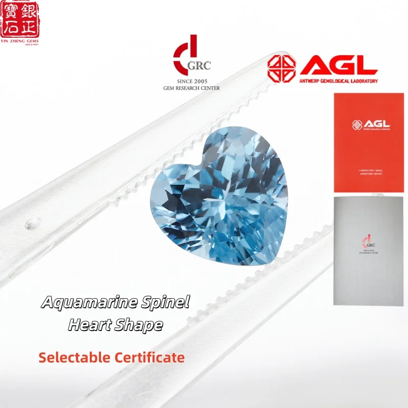 Светло-аквамариновый шпинель в форме плавленого сердца с сертификатом AGL, выращенный в лаборатории, для изготовления серег и ювелирных изделий своими руками
Светло-аквамариновый шпинель в форме плавленого сердца с сертификатом AGL, выращенный в лаборатории, для изготовления серег и ювелирных изделий своими руками