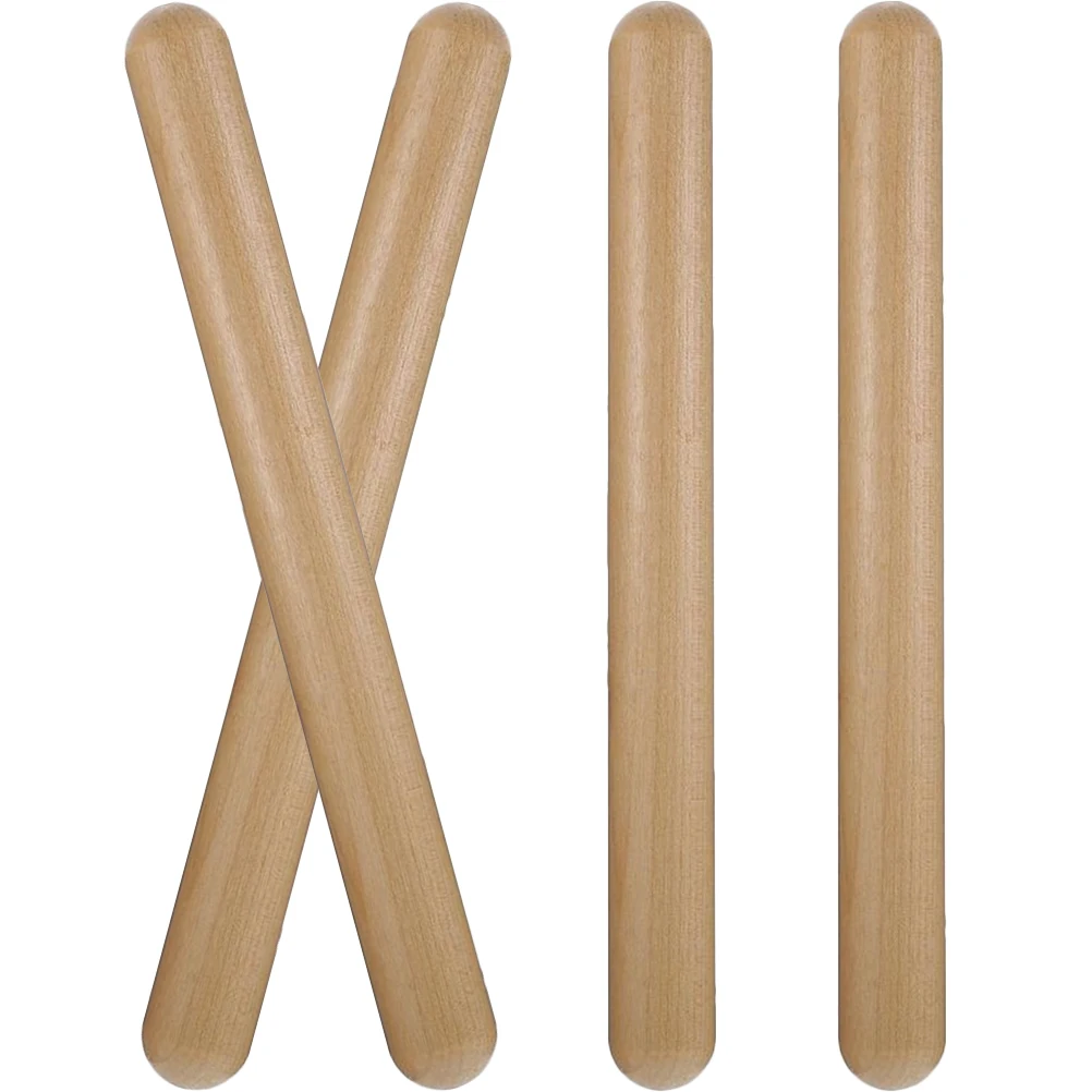 4 Pcs Wooden Rhythm Sticks Percussion Instruments Musical Toys Kids Classroom Material Bright Sounds Safe Edges
4 Pcs Wooden Rhythm Sticks Percussion Instruments Musical Toys Kids Classroom Material Bright Sounds Safe Edges