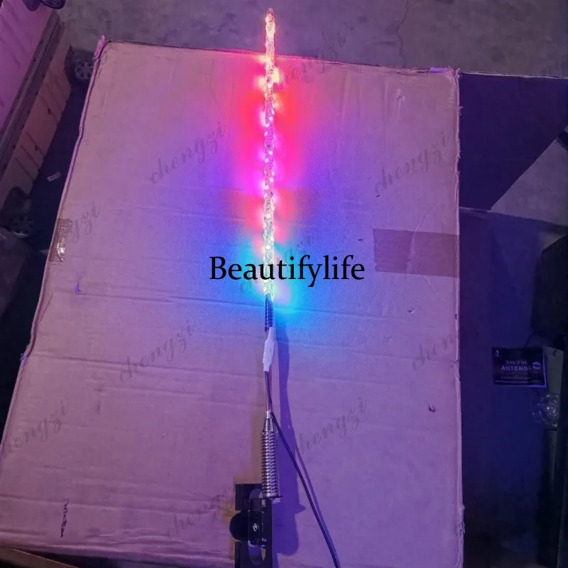 24V truck antenna light marquee decorative ceiling light LED colorful streamer mobile phone Bluetooth
24V truck antenna light marquee decorative ceiling light LED colorful streamer mobile phone Bluetooth
