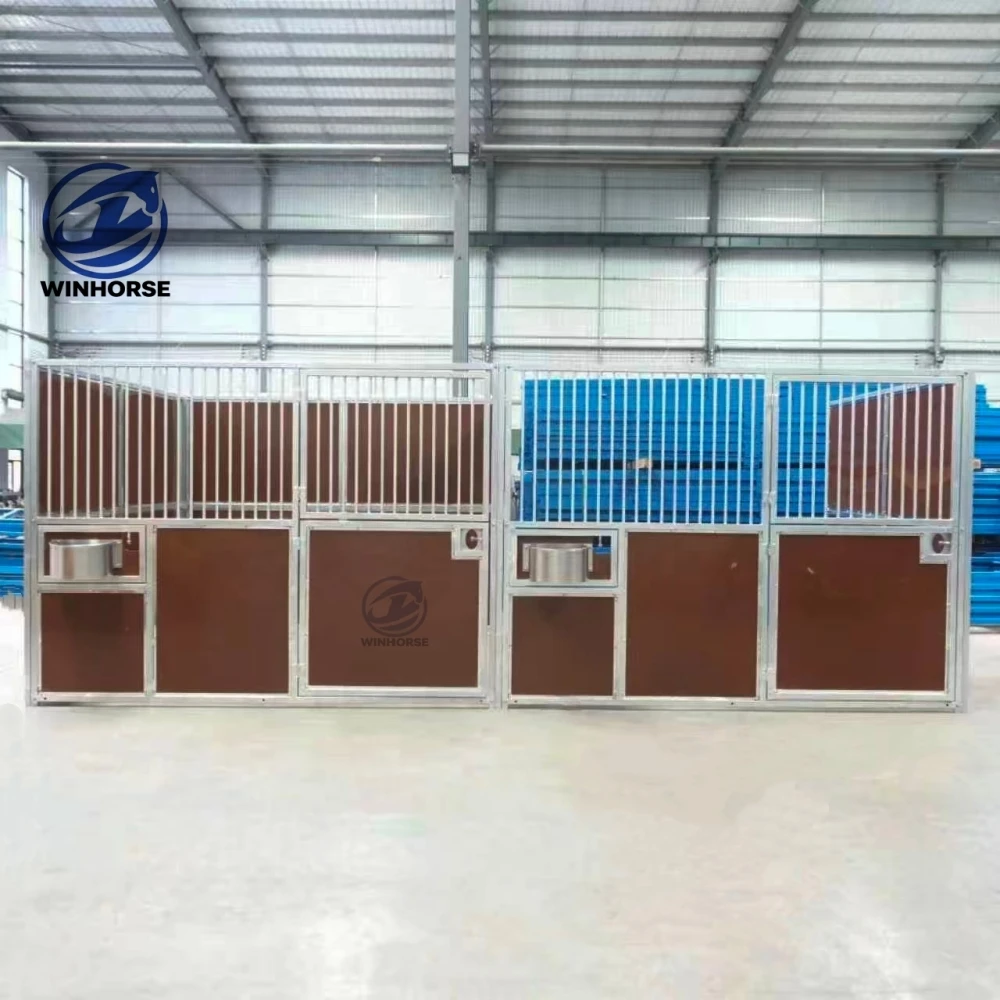 Hot-selling HDPE Infill Galvanized Steel Classic Horse Stall Equestrian Sports Horse Care Horse Shelter
Hot-selling HDPE Infill Galvanized Steel Classic Horse Stall Equestrian Sports Horse Care Horse Shelter