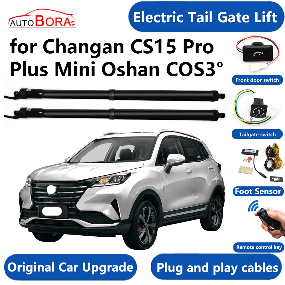 Car Electric Tail Gate Lift System Power Liftgate Kit Auto Automatic Tailgate Opener for Changan CS15 Pro Plus Mini Oshan COS3°
Car Electric Tail Gate Lift System Power Liftgate Kit Auto Automatic Tailgate Opener for Changan CS15 Pro Plus Mini Oshan COS3°