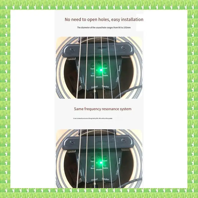 JS-APE301 Acoustic Guitar Vibration Pickup Vibration Musical Instrument Accessories
JS-APE301 Acoustic Guitar Vibration Pickup Vibration Musical Instrument Accessories