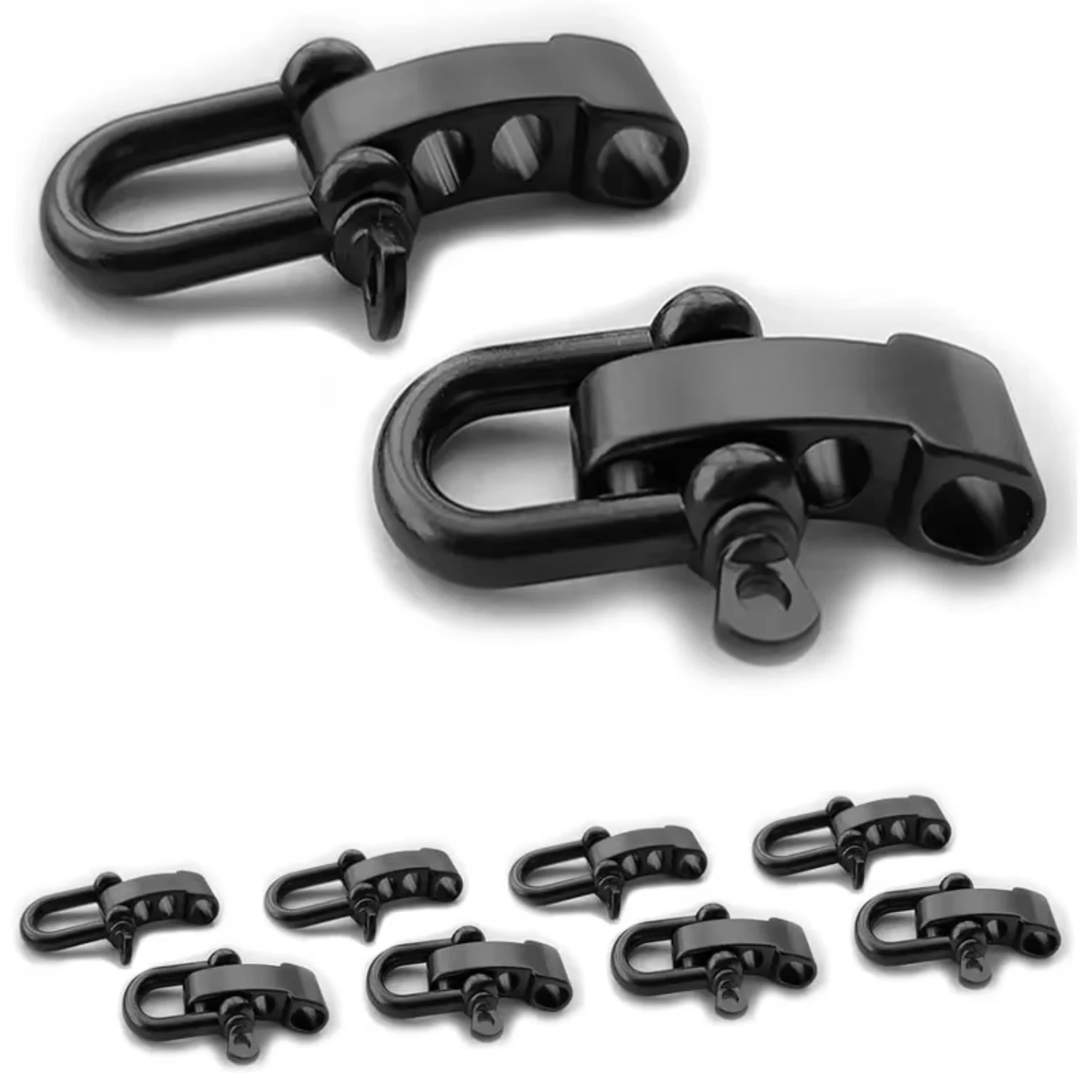10 Pcs Paracord Bracelet Buckles Adjustable U Buckle Clip Outdoor Survival Bracelet Wrist Strap U Shackles Black Slivery Sling
10 Pcs Paracord Bracelet Buckles Adjustable U Buckle Clip Outdoor Survival Bracelet Wrist Strap U Shackles Black Slivery Sling