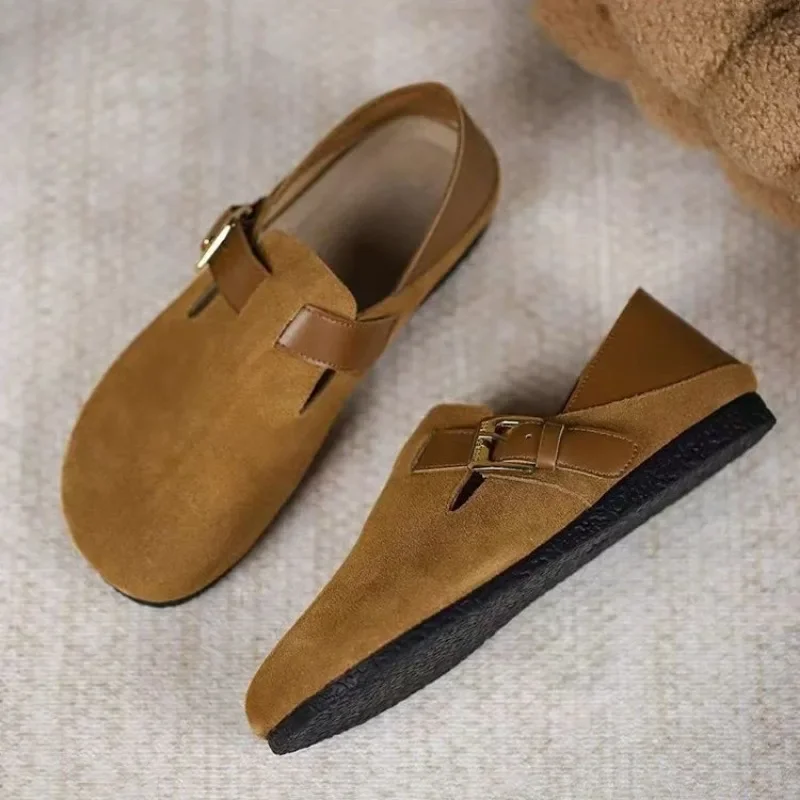 2025 New Women's Round Toe Buckle Strap Flats Outdoor Casual Daily Flats Women Mixed Colors Soft Bottom Ladies Shoes Zapatos
2025 New Women's Round Toe Buckle Strap Flats Outdoor Casual Daily Flats Women Mixed Colors Soft Bottom Ladies Shoes Zapatos