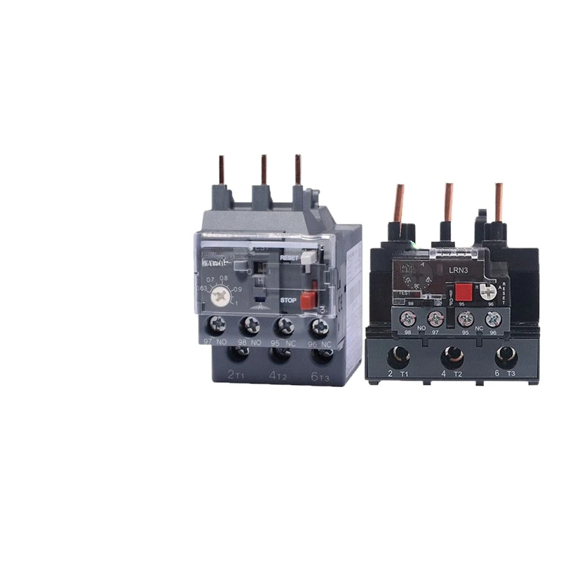 LRN06N Tripolar Thermal Overload Relay with LC1N AC Contactor Thermal Magnetic Trip Protector
LRN06N Tripolar Thermal Overload Relay with LC1N AC Contactor Thermal Magnetic Trip Protector