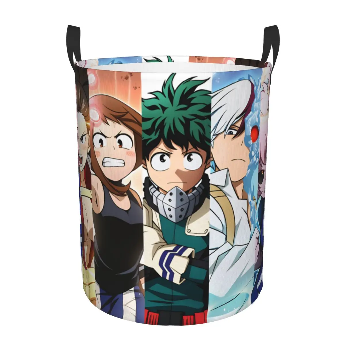 My Hero Academia Izuku Midoriya Laundry Hamper Basket Shoto Todoroki Ochaco Uraraka Living Room Laundry Organization
My Hero Academia Izuku Midoriya Laundry Hamper Basket Shoto Todoroki Ochaco Uraraka Living Room Laundry Organization