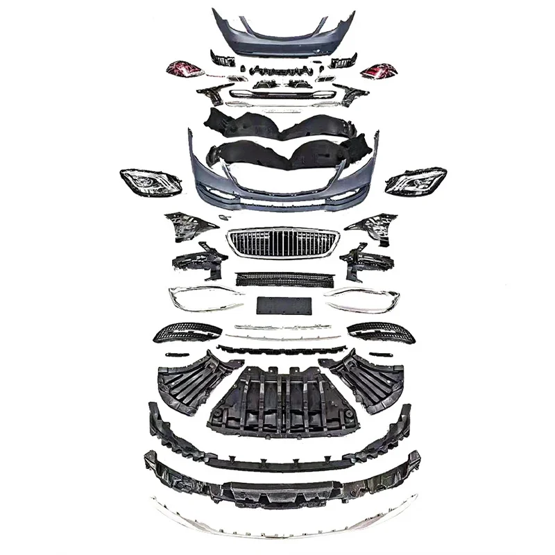 Mercedes s class W222 изменить на maybach 2014-2018 год обновления автомобильные бамперы автомобильные аксессуары деталь кузова автомобиля Комплект переднего кузова
Mercedes s class W222 изменить на maybach 2014-2018 год обновления автомобильные бамперы автомобильные аксессуары деталь кузова автомобиля Комплект переднего кузова