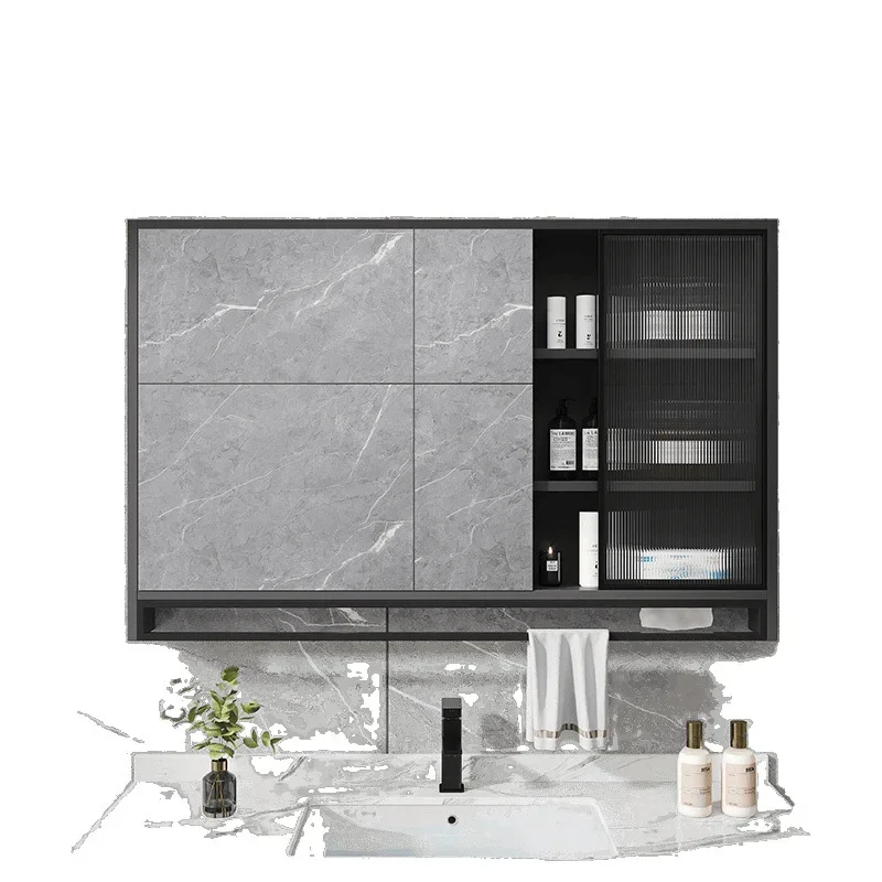 Smart bathroom mirror cabinet with light ant
Smart bathroom mirror cabinet with light ant