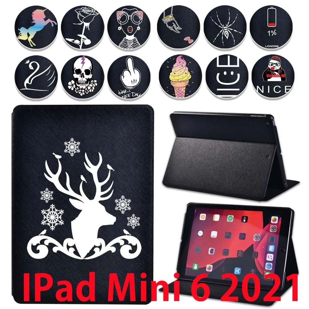 For IPad Mini 6 Case 2021 PU Leather Flip Cover for IPad Mini 6th Generation 8.3 Inch Simple Pattern Case Funda
For IPad Mini 6 Case 2021 PU Leather Flip Cover for IPad Mini 6th Generation 8.3 Inch Simple Pattern Case Funda
