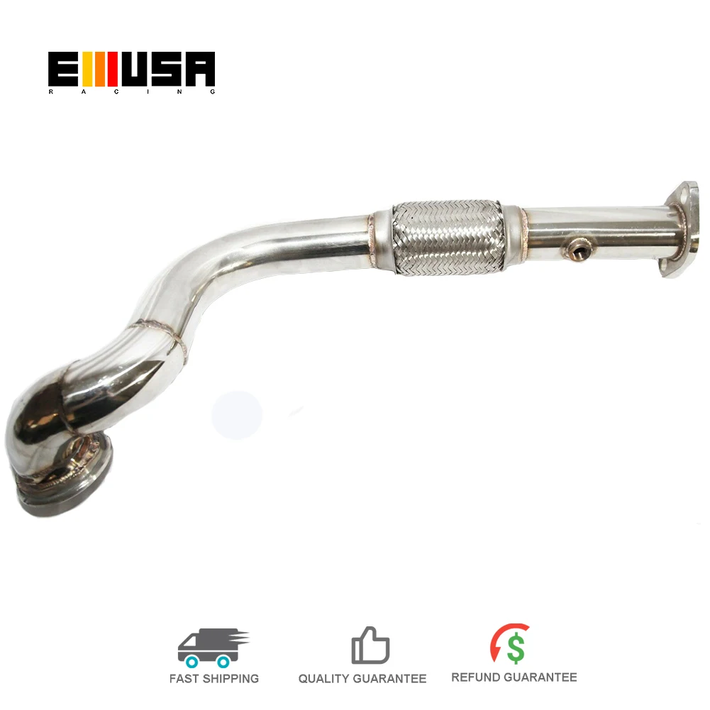 Emusa Vband Turbo Flange Pipe 2.5" Downpipe Fit for 1988-2000 Honda Civic CRX Integra
Emusa Vband Turbo Flange Pipe 2.5" Downpipe Fit for 1988-2000 Honda Civic CRX Integra