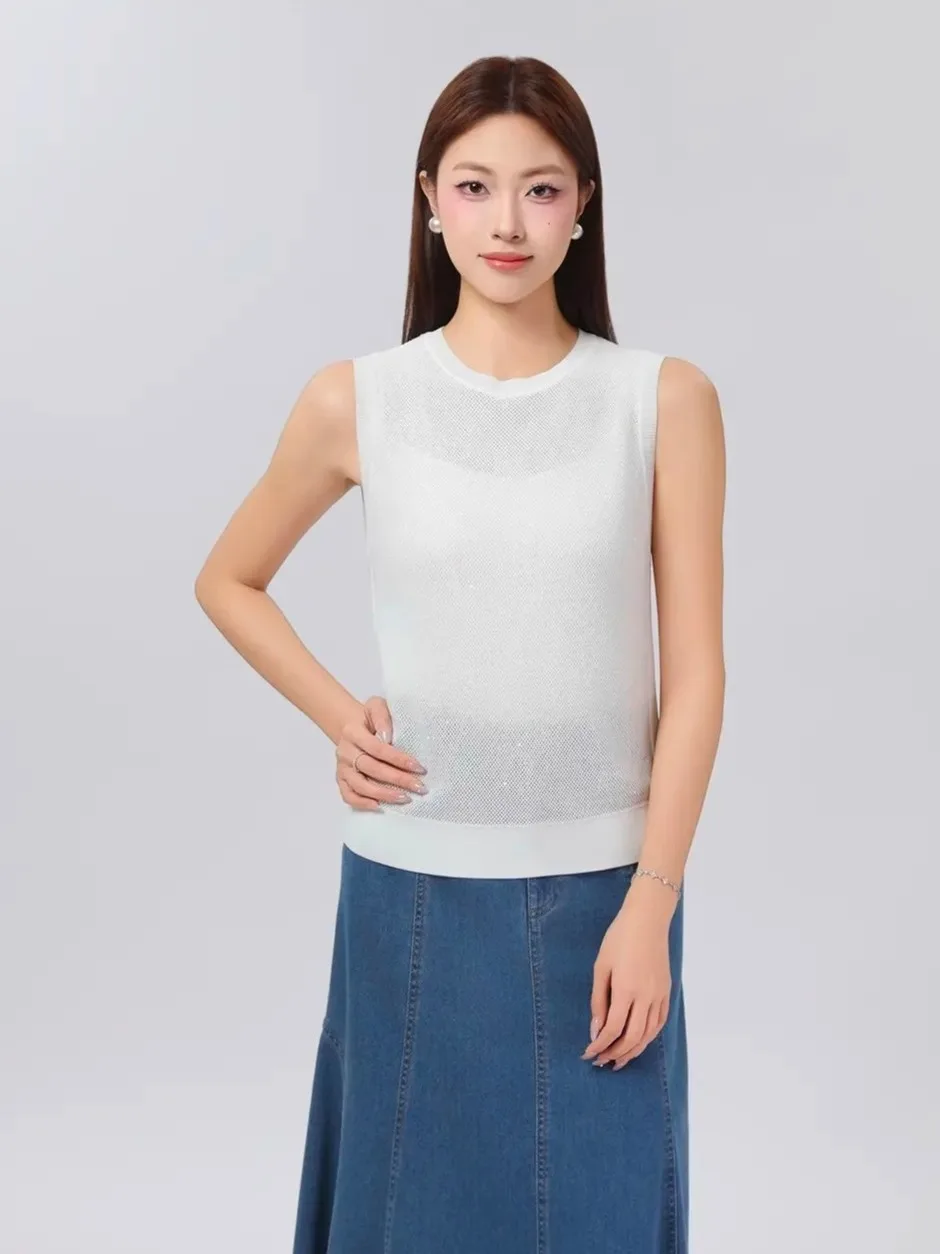 Amai 2023, весна-лето, новинка Faion, универсальный круглый вязаный жилет Ne Svel с пайетками, женский 53805, прямой жилет для поездок на работу...
Amai 2023, весна-лето, новинка Faion, универсальный круглый вязаный жилет Ne Svel с пайетками, женский 53805, прямой жилет для поездок на работу...