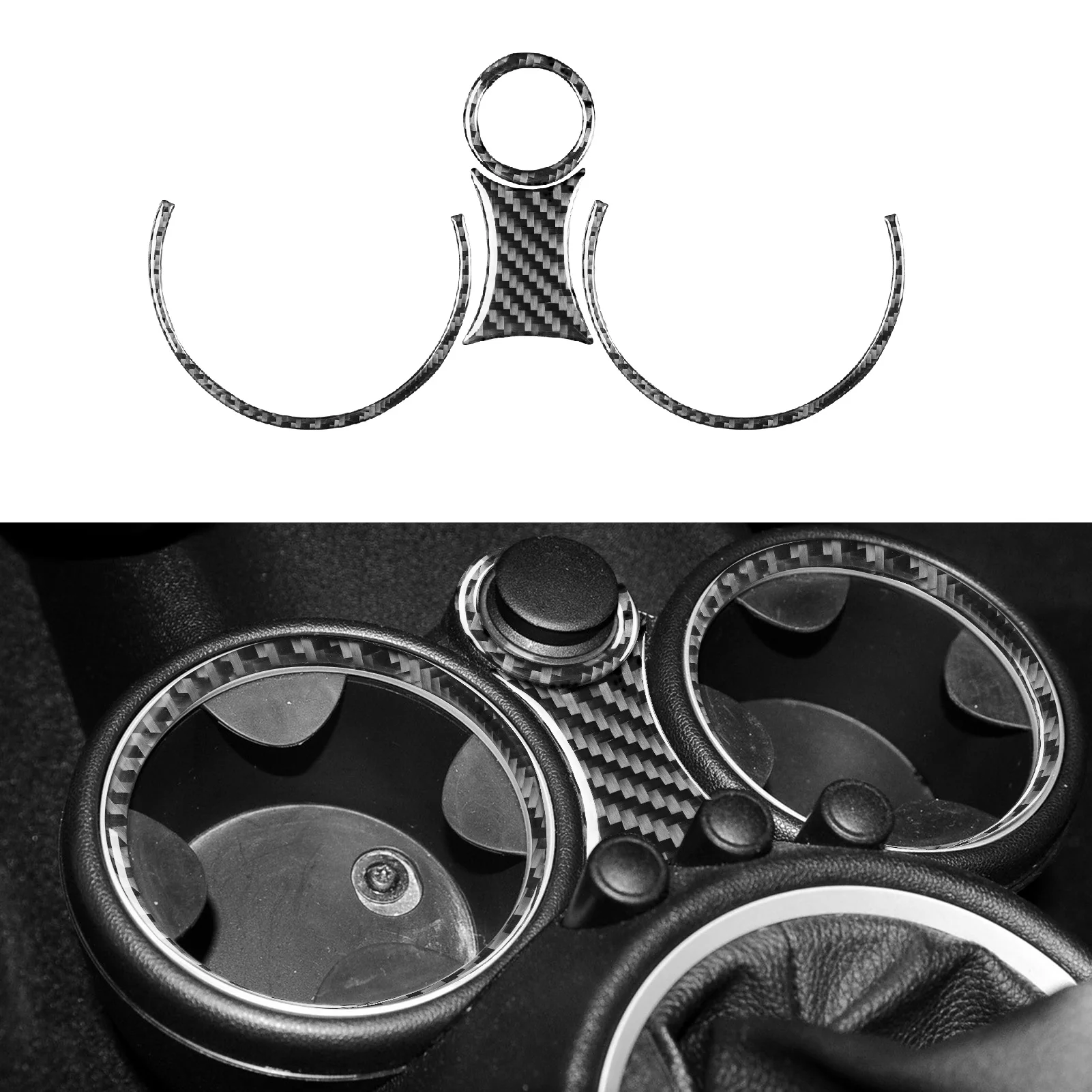 Real Carbon Fiber Car Water Cup Holder Cover Cigarette Lighter Car Interiro For Mini Cooper Hardtop R56 R55 R57 2007-2010
Real Carbon Fiber Car Water Cup Holder Cover Cigarette Lighter Car Interiro For Mini Cooper Hardtop R56 R55 R57 2007-2010