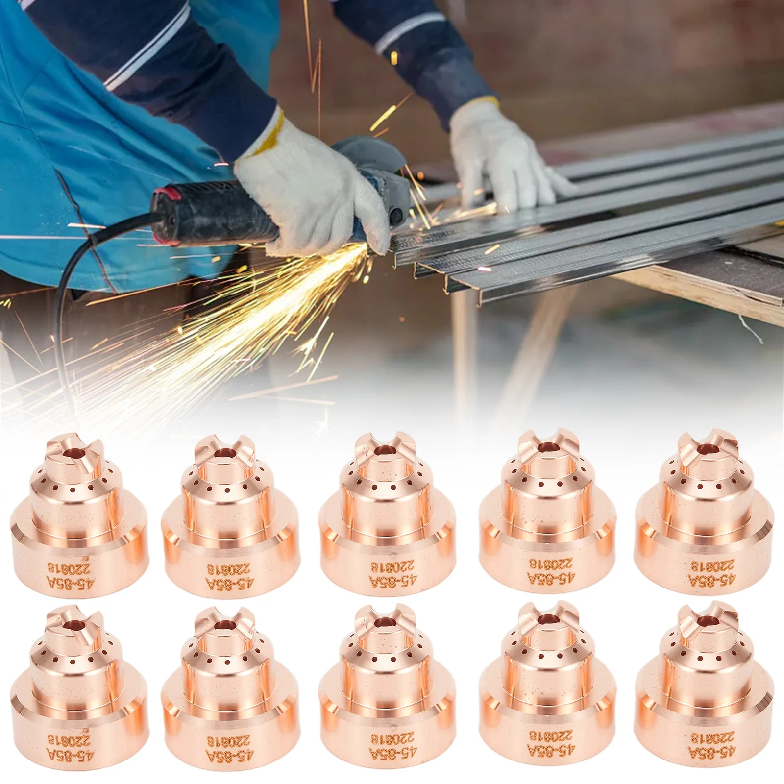 Plasma Cutter Shield 220818 Shield For Plasma Hand Drag Cutting Consumable Parts 10 PCS Accessories New Durable
Plasma Cutter Shield 220818 Shield For Plasma Hand Drag Cutting Consumable Parts 10 PCS Accessories New Durable