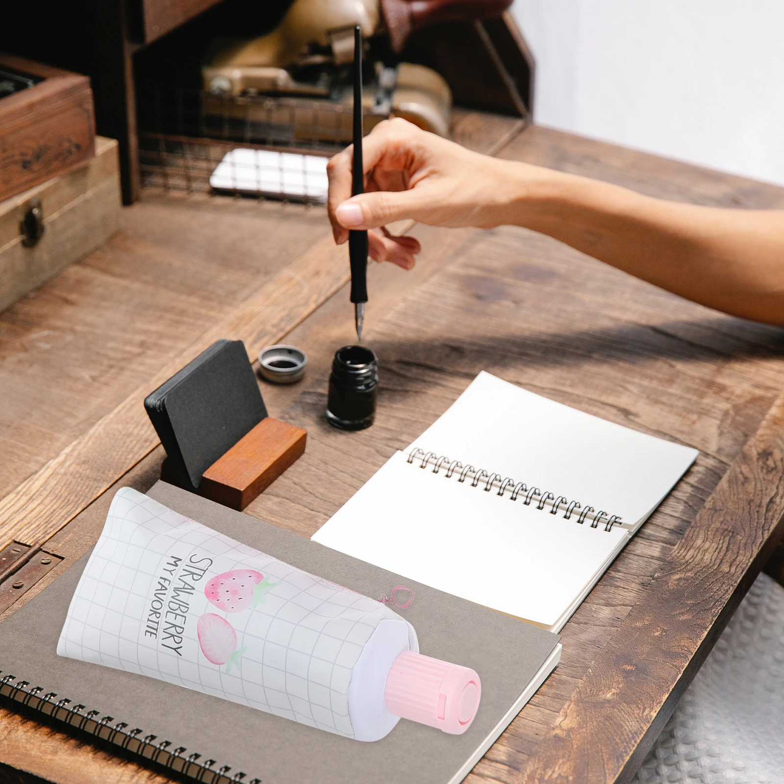 4 Pcs Pencil Case Toothpaste Bag Stationery Pouch Cute for School High Capacity Zipper Girl
4 Pcs Pencil Case Toothpaste Bag Stationery Pouch Cute for School High Capacity Zipper Girl