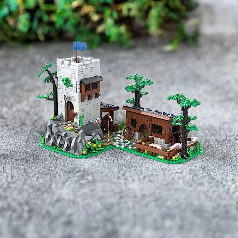 Набор строительных блоков MOC Falcons' Watchtower, 1403 шт., модель ограниченного выпуска, творческий DIY, архитектура коллекционных приключений! 
Набор строительных блоков MOC Falcons' Watchtower, 1403 шт., модель ограниченного выпуска, творческий DIY, архитектура коллекционных приключений!