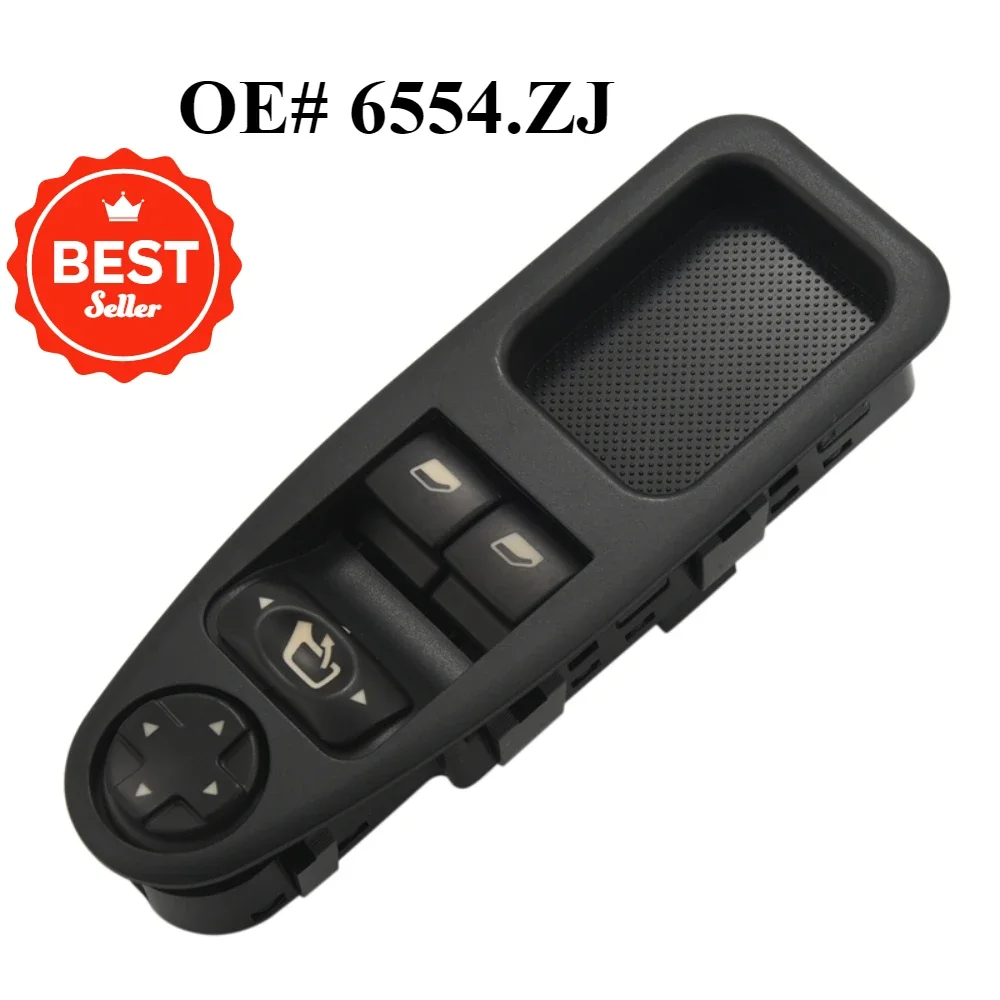 Front Left Driver Side Window Switch Window Master Switch For Fiat Peugeot Citroen OE:6554.ZJ 6554.ZH
Front Left Driver Side Window Switch Window Master Switch For Fiat Peugeot Citroen OE:6554.ZJ 6554.ZH