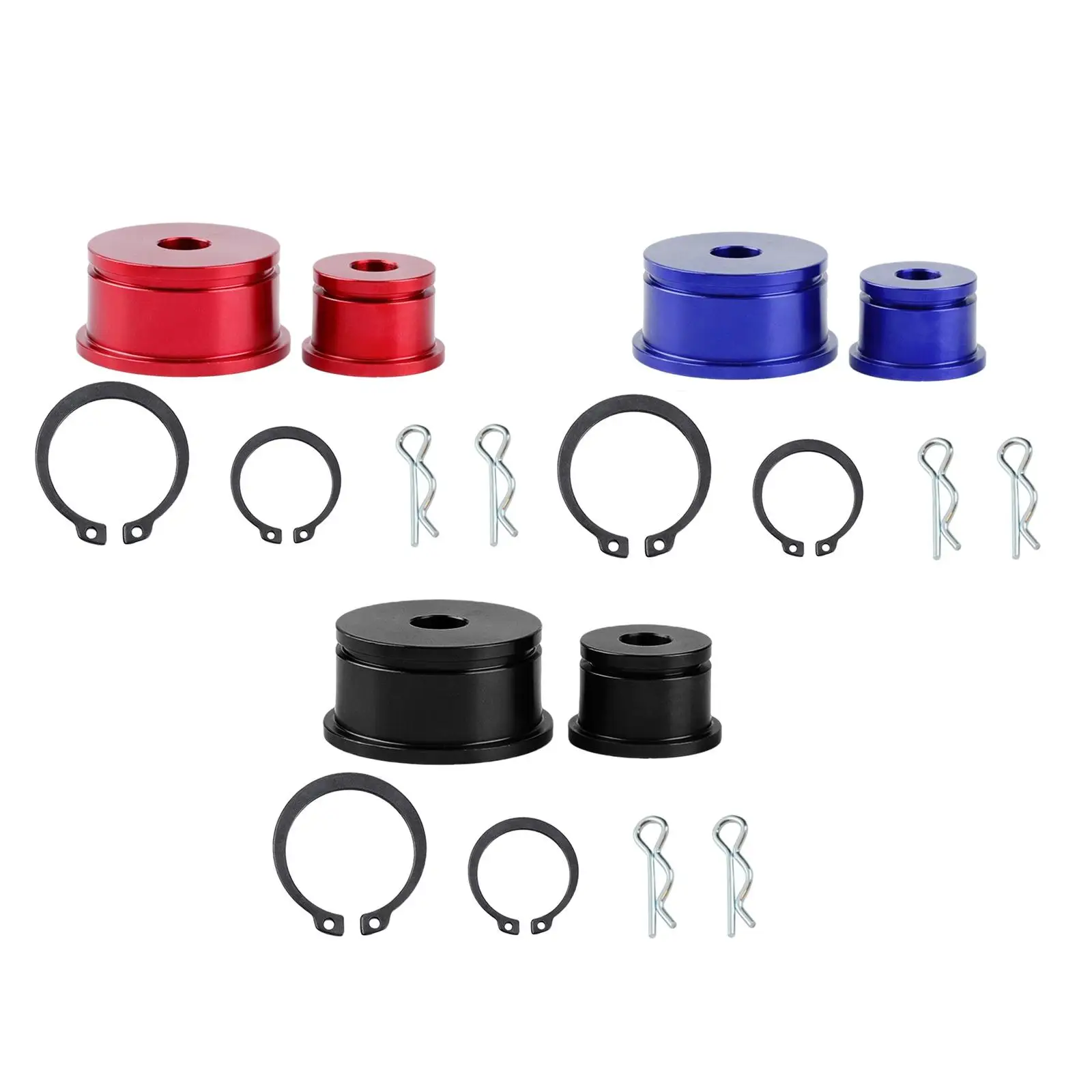 Durable Aluminum Alloy Shifter Cable Bushings Kit Car Replacement Accessory for Manual Gear Shifting
Durable Aluminum Alloy Shifter Cable Bushings Kit Car Replacement Accessory for Manual Gear Shifting