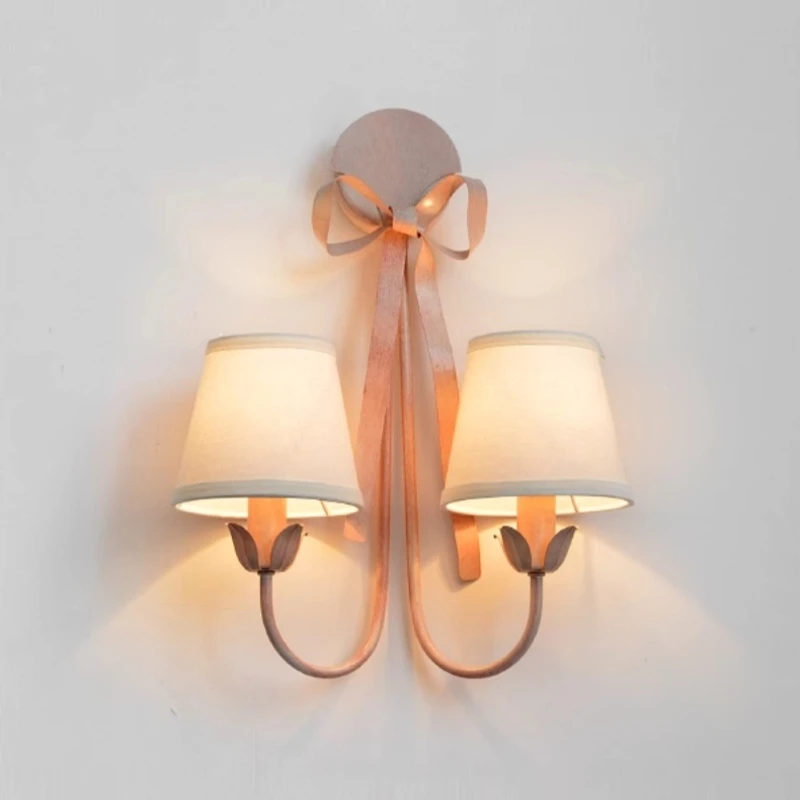 Modern pink ribbon Wall Light for Children's room pink bow indoor wedding lighting Bedroom Bedside Corridor LED wall sconce
Modern pink ribbon Wall Light for Children's room pink bow indoor wedding lighting Bedroom Bedside Corridor LED wall sconce