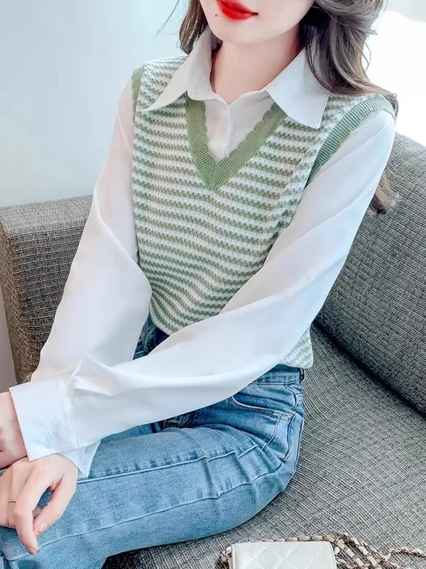 Модный женский трикотажный топ с длинным рукавом для осени, зимы и весны, облегающий, с ярким дизайном и вставками
Модный женский трикотажный топ с длинным рукавом для осени, зимы и весны, облегающий, с ярким дизайном и вставками