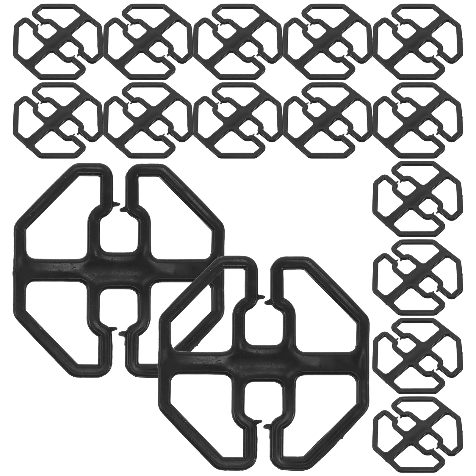100Pcs Octagonal Seat Buckle Plastic Cushion Clip Anti Fixer for Sofa Recliner Seat Cover Cushion Accessories
100Pcs Octagonal Seat Buckle Plastic Cushion Clip Anti Fixer for Sofa Recliner Seat Cover Cushion Accessories
