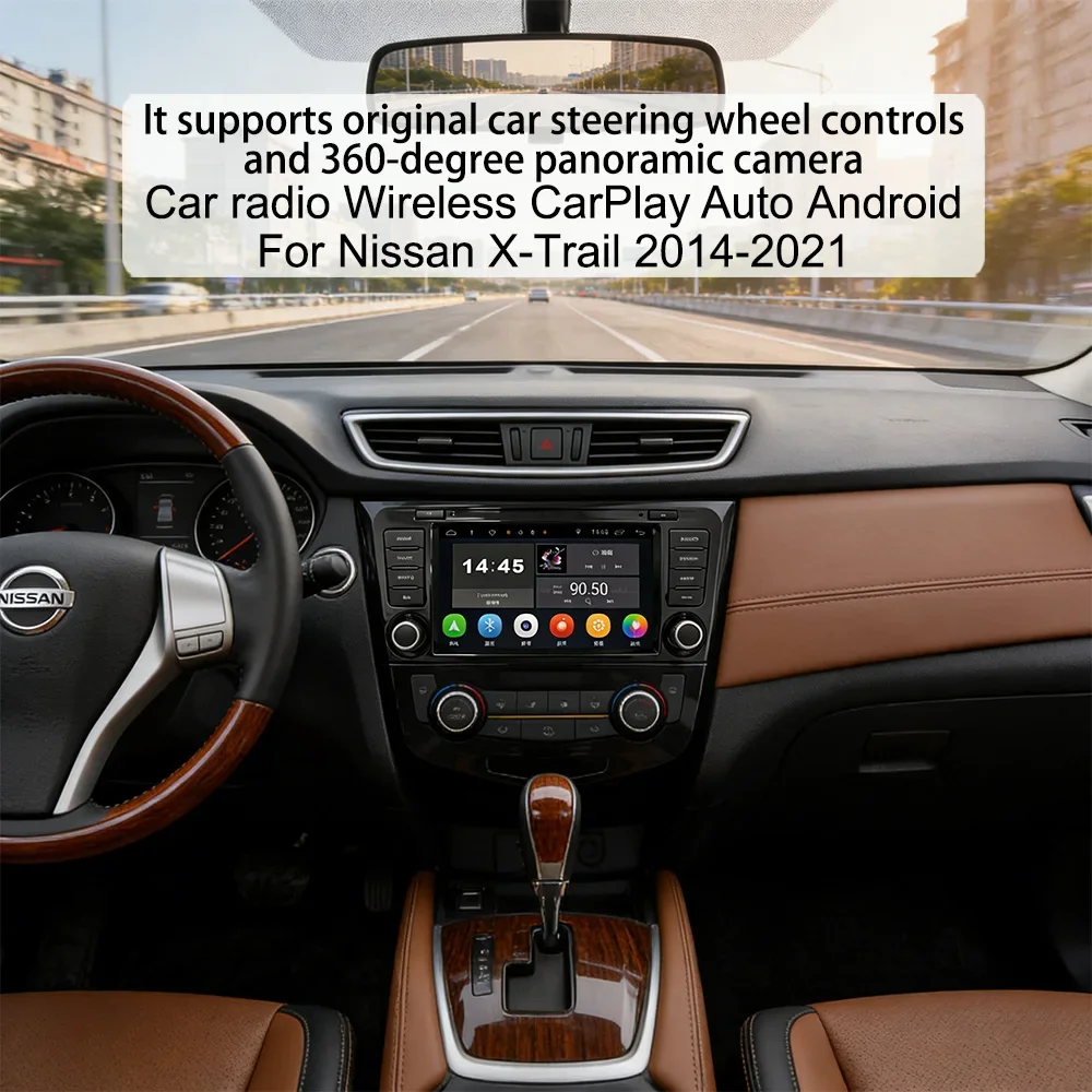 8-дюймовый IPS автомобильный радиоприемник на Linux для Nissan X-Trail 2014-2021 с беспроводным CarPlay, Android Auto, 4G LTE, Wi-Fi, GPS, RDS, Bluetooth
8-дюймовый IPS автомобильный радиоприемник на Linux для Nissan X-Trail 2014-2021 с беспроводным CarPlay, Android Auto, 4G LTE, Wi-Fi, GPS, RDS, Bluetooth