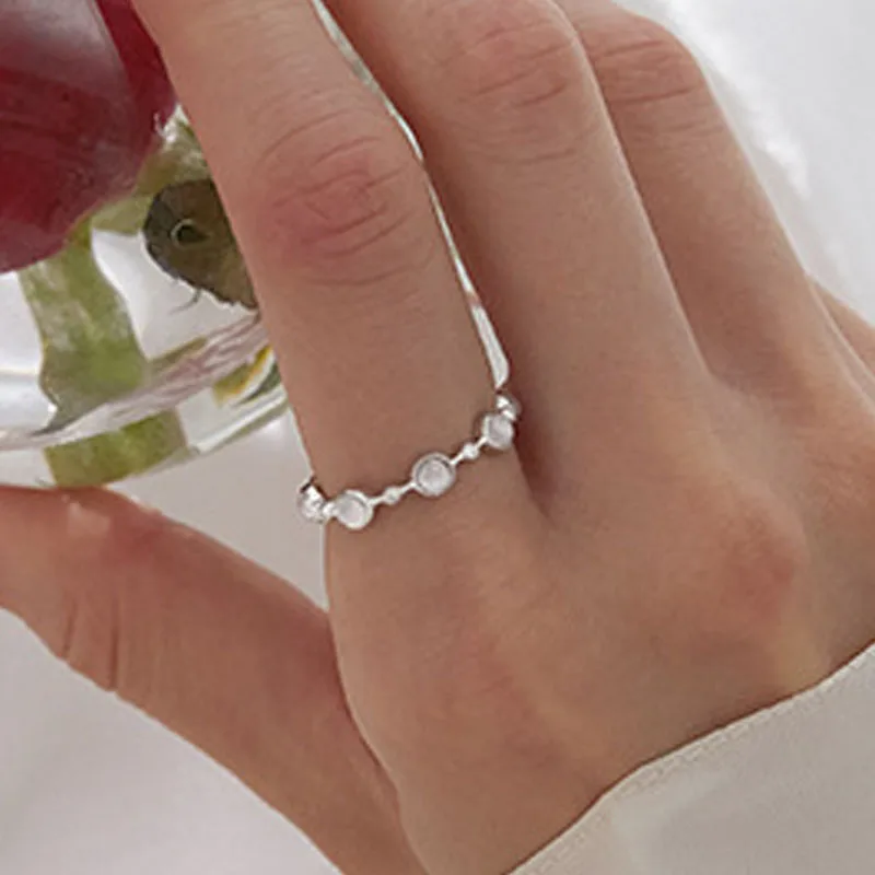925 Sterling Silver Round Crystal Adjustable Rings For Women Wedding Vintage Luxury Jewelry Jewellery
925 Sterling Silver Round Crystal Adjustable Rings For Women Wedding Vintage Luxury Jewelry Jewellery