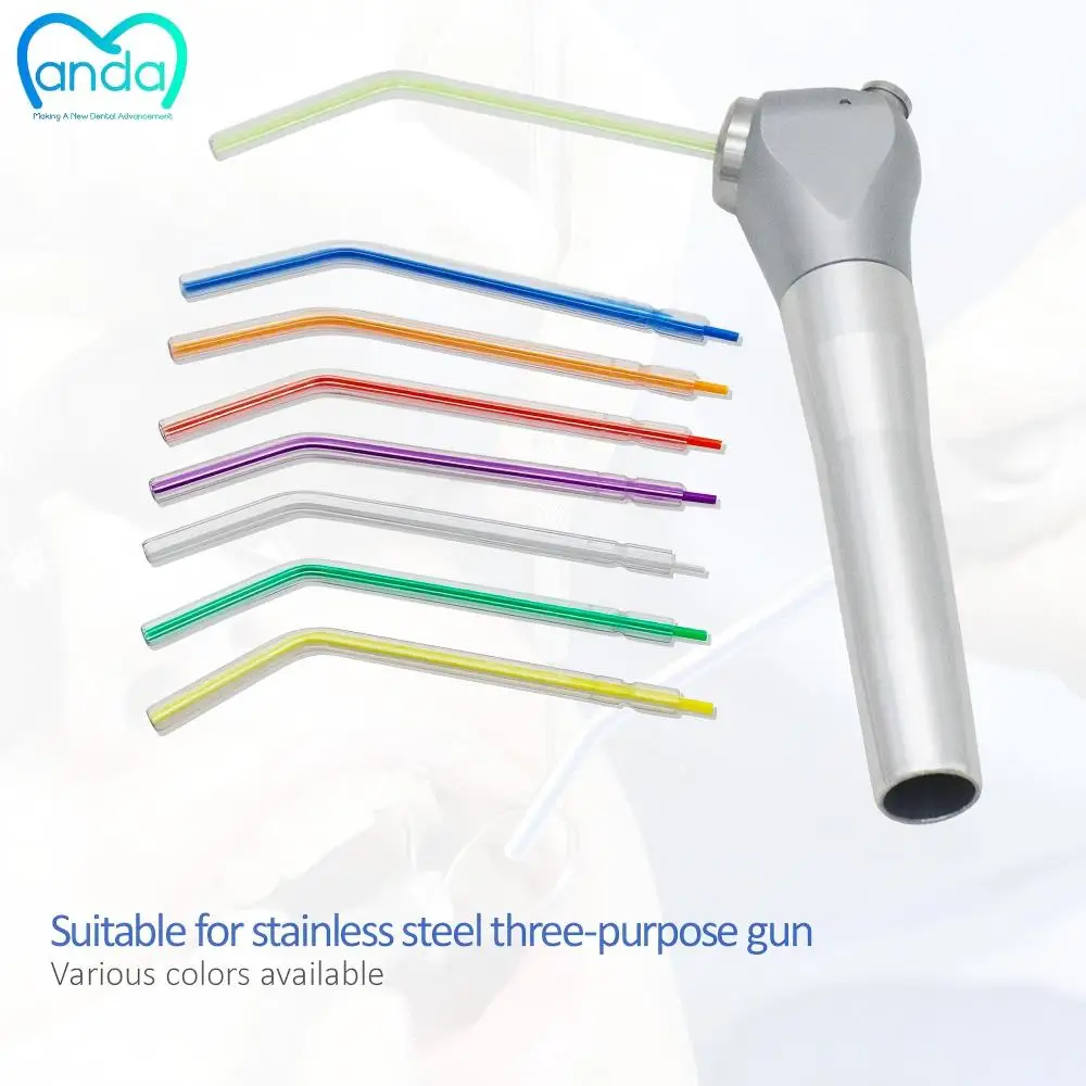 200Pcs/Pack Dental Air Water Syringe With Plastic Core Nozzles Tips Tubes Disposable 3-Way Triple Teeth Whitening Dentist Tools
200Pcs/Pack Dental Air Water Syringe With Plastic Core Nozzles Tips Tubes Disposable 3-Way Triple Teeth Whitening Dentist Tools
