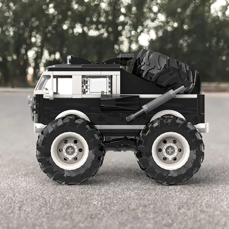 252 Pieces | MOC Volkswagened T1 Minifigure Scale Monster Truck | Modular Off-Road Vehicle | Model Building Blocks |Toys Gift
252 Pieces | MOC Volkswagened T1 Minifigure Scale Monster Truck | Modular Off-Road Vehicle | Model Building Blocks |Toys Gift