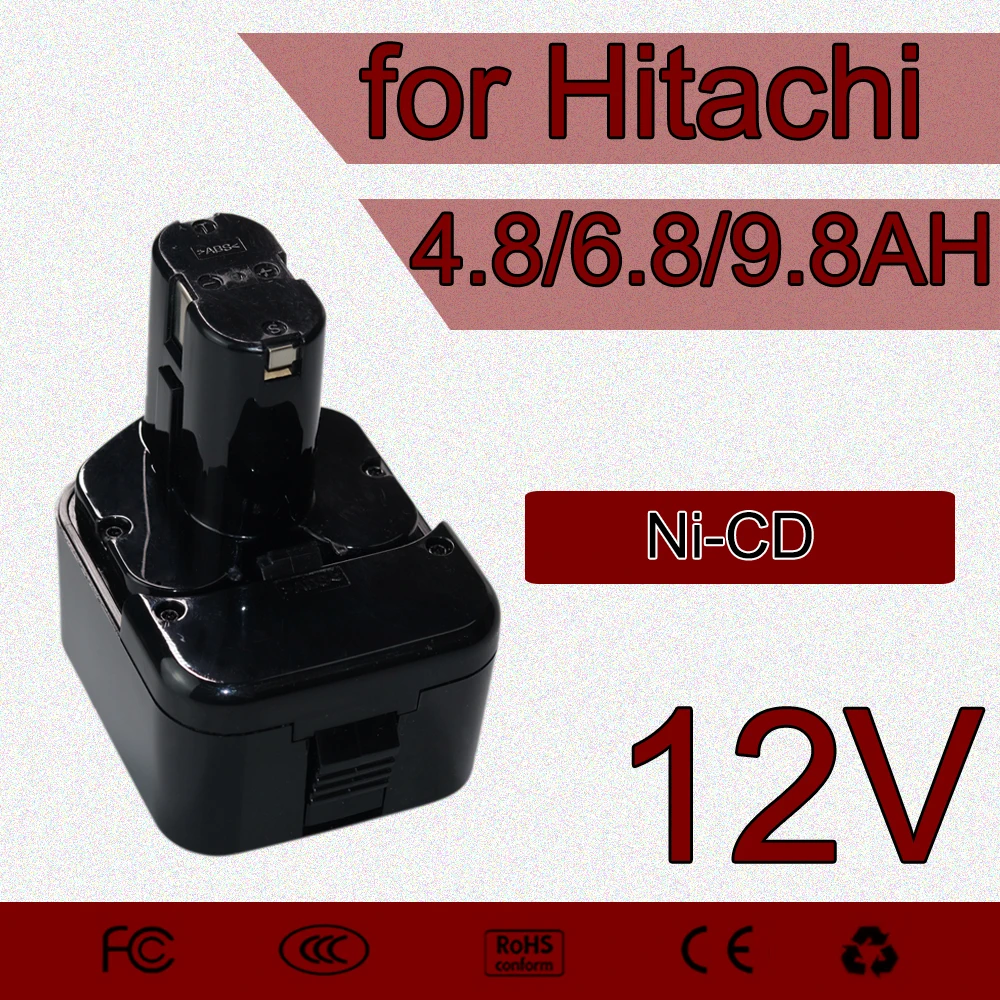 Аккумуляторы для Hitachi 12 В 4,8/6,8/А · ч EB1214S NI-CD для инструментов 12 В EB1220BL EB1212S EB1214S WR12DMR CD4D DH15DV
Аккумуляторы для Hitachi 12 В 4,8/6,8/А · ч EB1214S NI-CD для инструментов 12 В EB1220BL EB1212S EB1214S WR12DMR CD4D DH15DV
