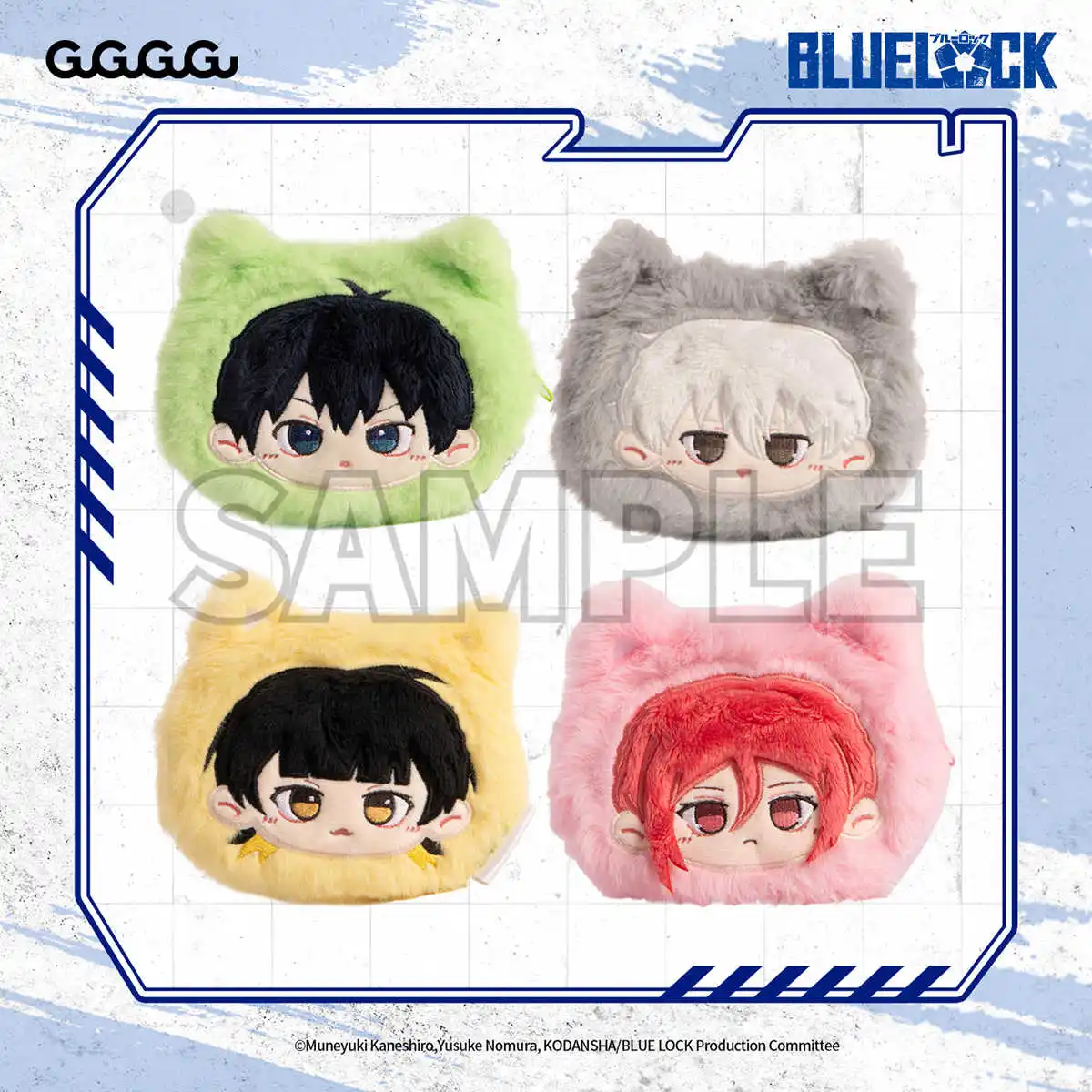 Anime BLUE LOCK Nagi Seishiro Chigiri Hyoma Cosplay Maumet Coin Purse Cartoon Puppet Change Purses Xmas birthday Gift
Anime BLUE LOCK Nagi Seishiro Chigiri Hyoma Cosplay Maumet Coin Purse Cartoon Puppet Change Purses Xmas birthday Gift
