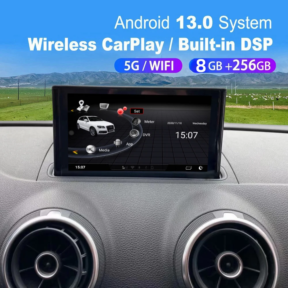 Android Auto 7 Inch Multimedia Video Player For Audi A3 2014 -2019 Android 13 Car Radio Stereo GPS Wireless Wifi Carplay 4G
Android Auto 7 Inch Multimedia Video Player For Audi A3 2014 -2019 Android 13 Car Radio Stereo GPS Wireless Wifi Carplay 4G