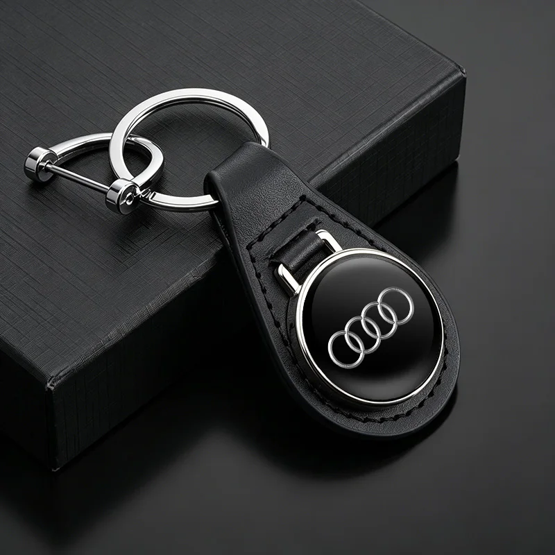 Leather Car Key Chain Keyring Accessories Pendant Metal Key Rings For Audi A4 B5 B6 B7 B8 B9 A3 8P 8V 8L A5 A6 C6 C5 C7 4F A1 A7
Leather Car Key Chain Keyring Accessories Pendant Metal Key Rings For Audi A4 B5 B6 B7 B8 B9 A3 8P 8V 8L A5 A6 C6 C5 C7 4F A1 A7