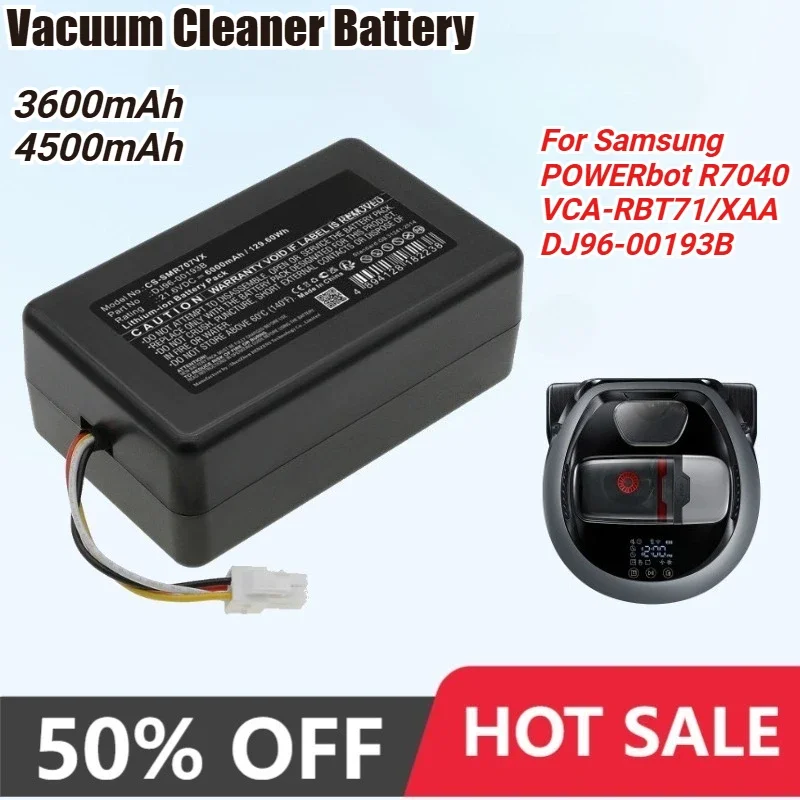 Vacuum Battery for VCA-RBT71/XAA Samsung DJ96-00193B PowerBot R7040 R1AM7010UW VR1AM7010U5 VR1AM7040W9 VR2AK9350WK VR1AM7040WG
Vacuum Battery for VCA-RBT71/XAA Samsung DJ96-00193B PowerBot R7040 R1AM7010UW VR1AM7010U5 VR1AM7040W9 VR2AK9350WK VR1AM7040WG