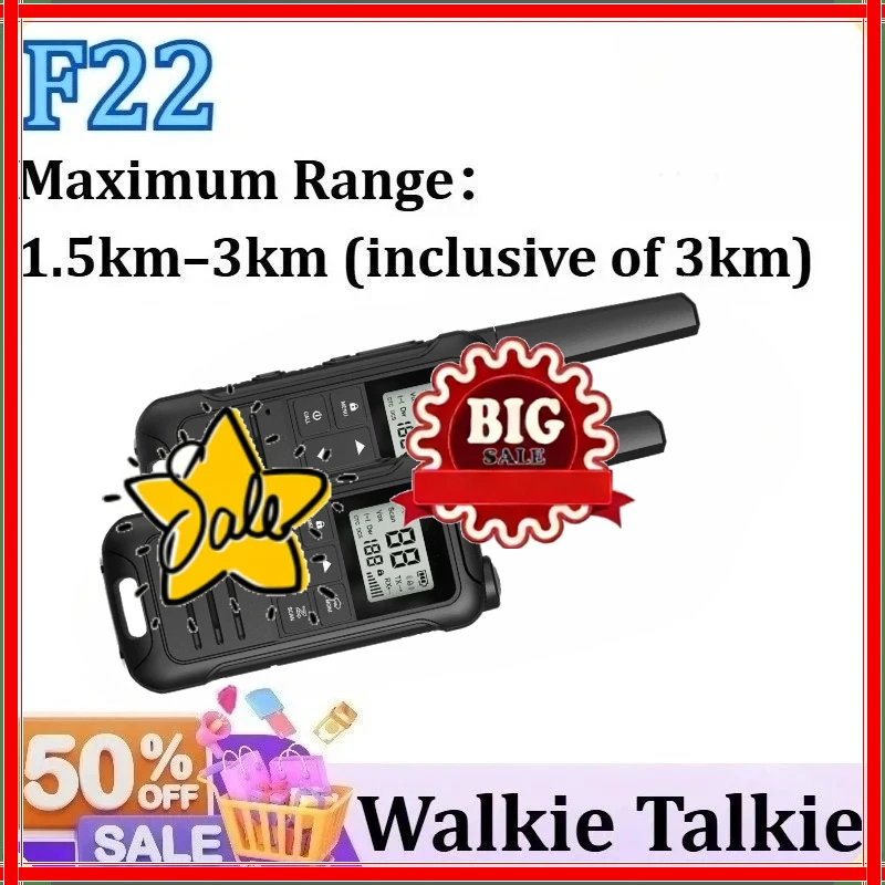 F22 2PCS Two-way Radios Children Children's Radio Walkie-Talkie Kids Portable for BAOFENG PMR Walkie Talkie
F22 2PCS Two-way Radios Children Children's Radio Walkie-Talkie Kids Portable for BAOFENG PMR Walkie Talkie